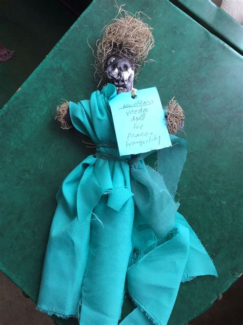 Captivating voodoo doll attire